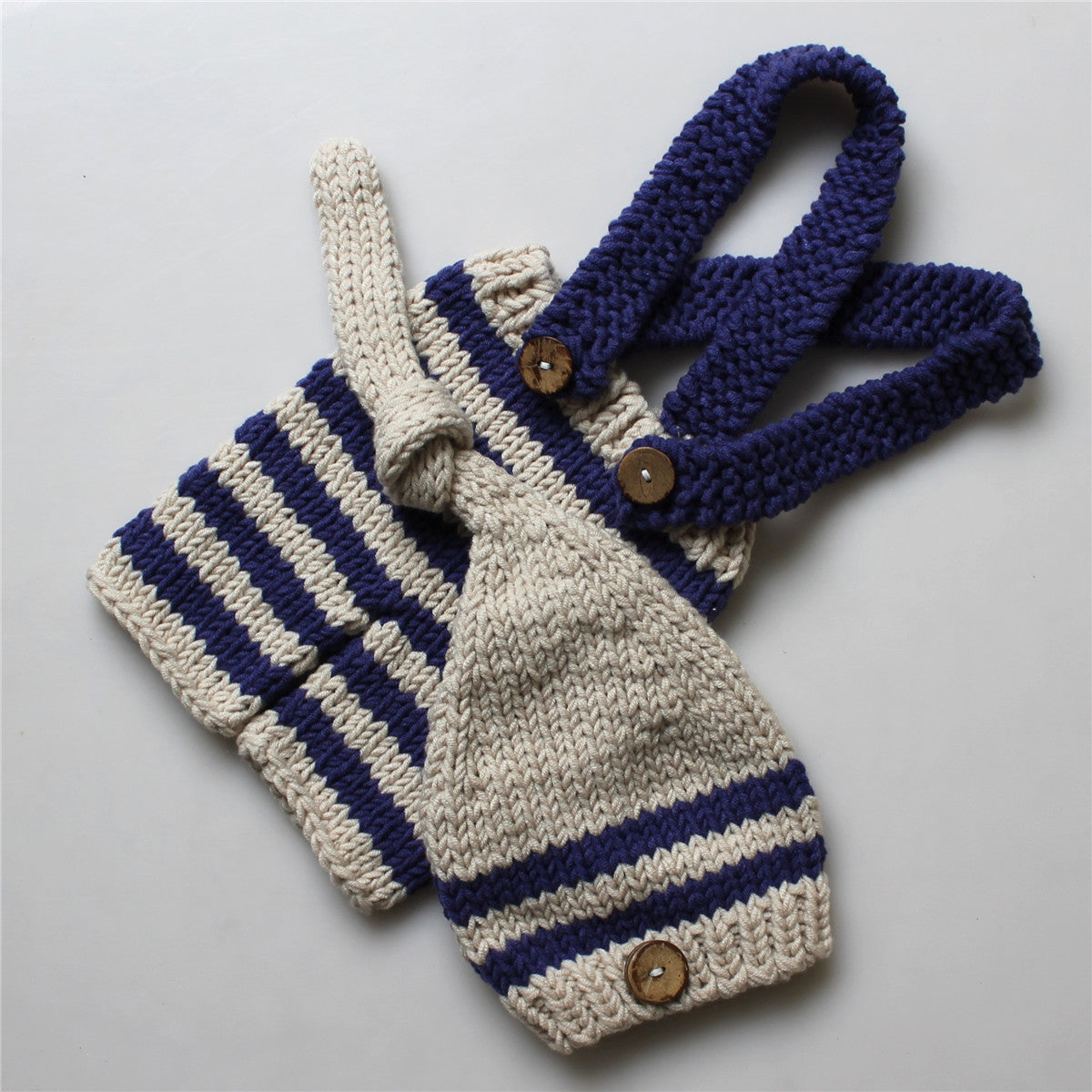 Baby-Strickpullover mit Cartoon-Motiv